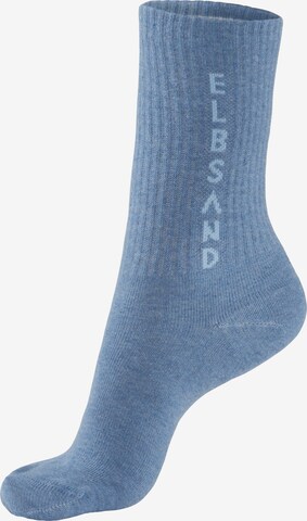 Elbsand Socken in Blau