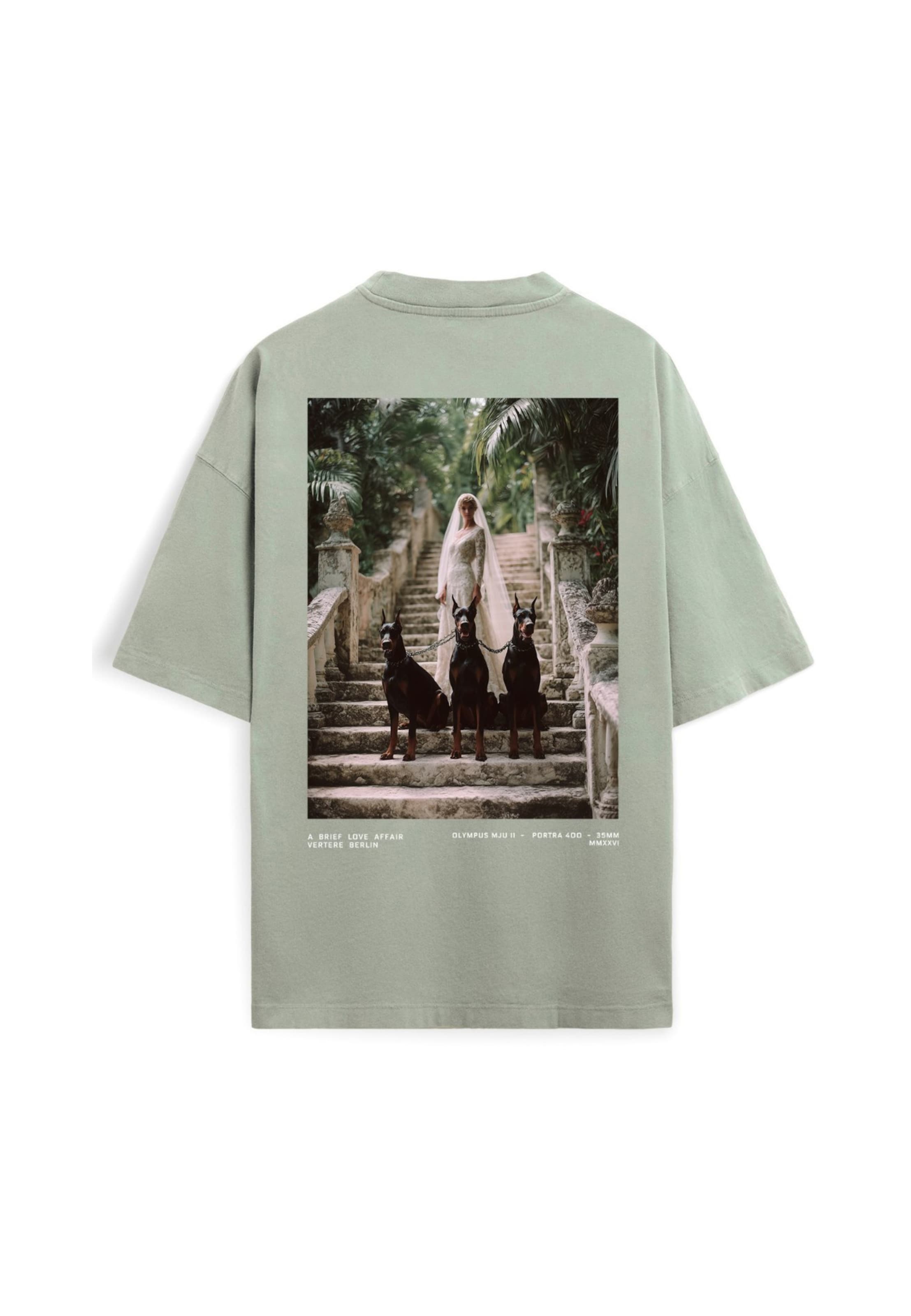 Vertere Berlin Shirt 'HONEYMOON' in Groen: terug