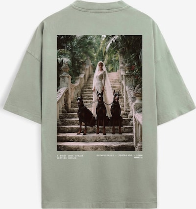 Vertere Berlin Shirt 'Honeymoon' in L in Beige / Light green / Black / White, Item view