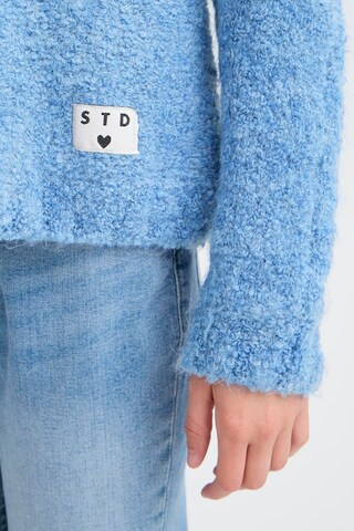 ICHI Strickjacke in Blau