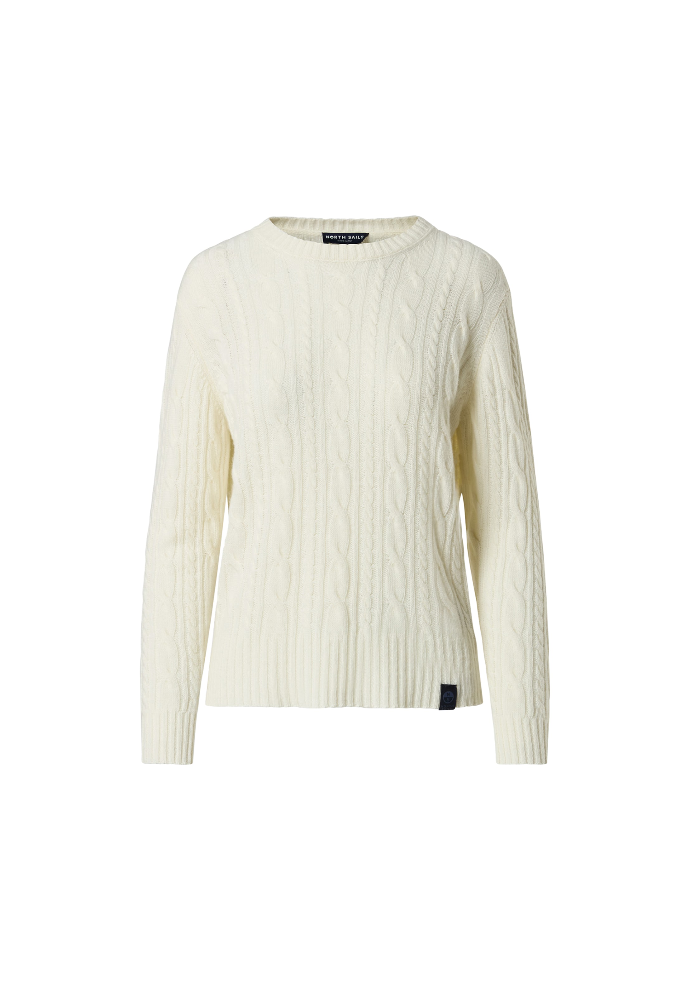 North Sails Pullover in Weiß: Vorderseite