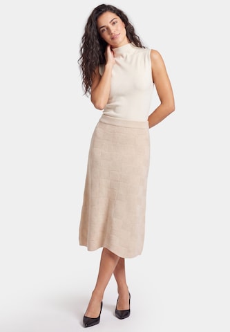 usha BLACK LABEL - Falda en beige