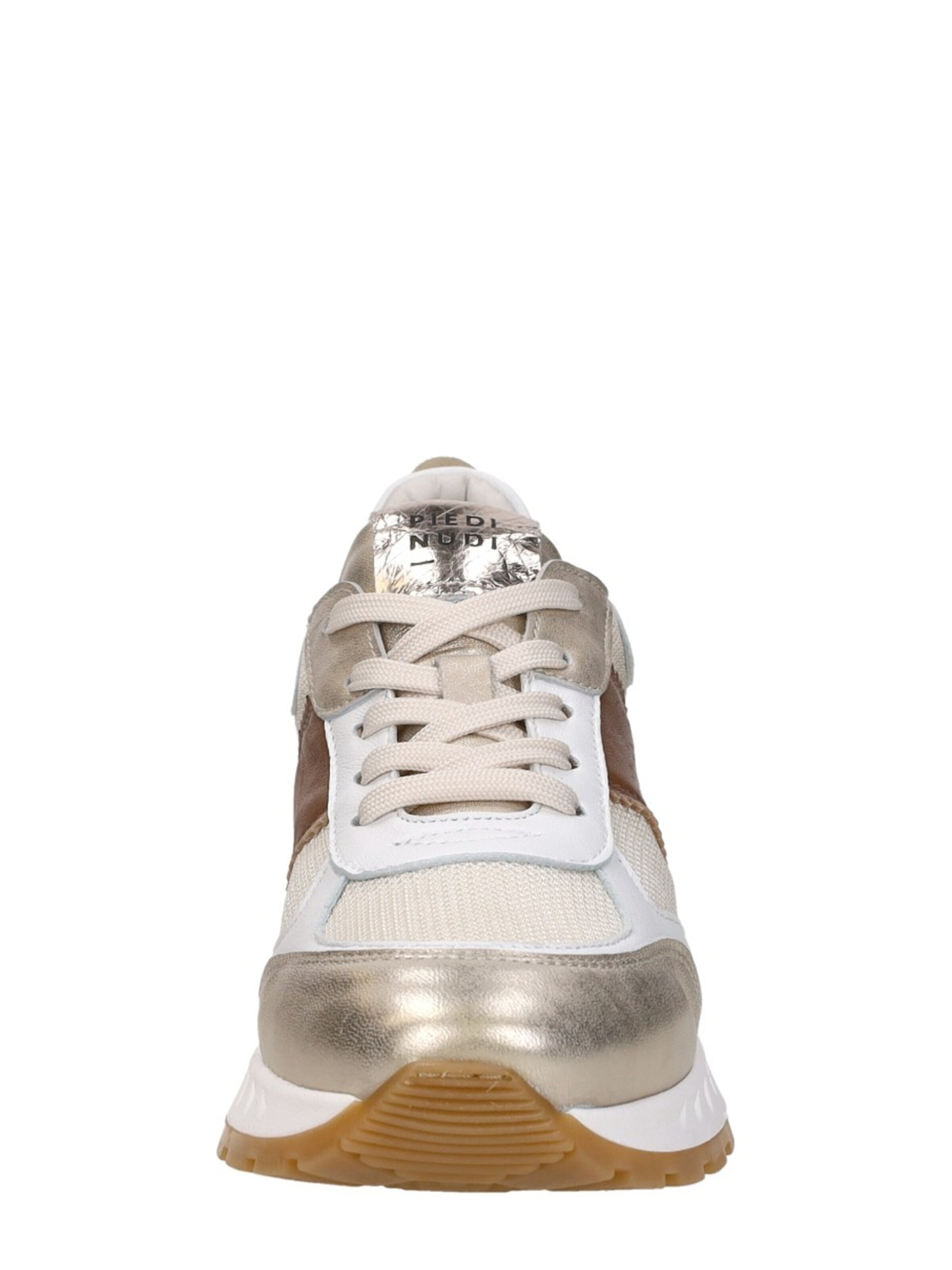Piedi Nudi Sneakers laag 'Helen' in Beige
