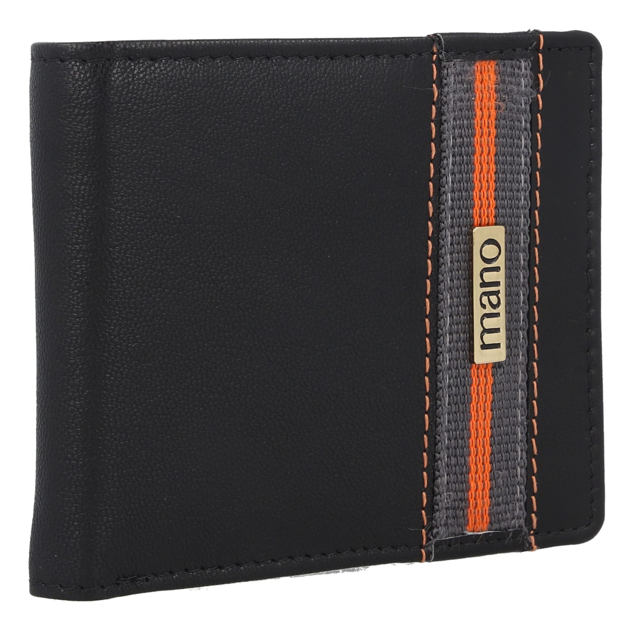 mano Wallet 'Don Leonardo' in Black