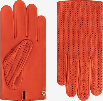Roeckl Full finger gloves 'TREVISO' in Red: front