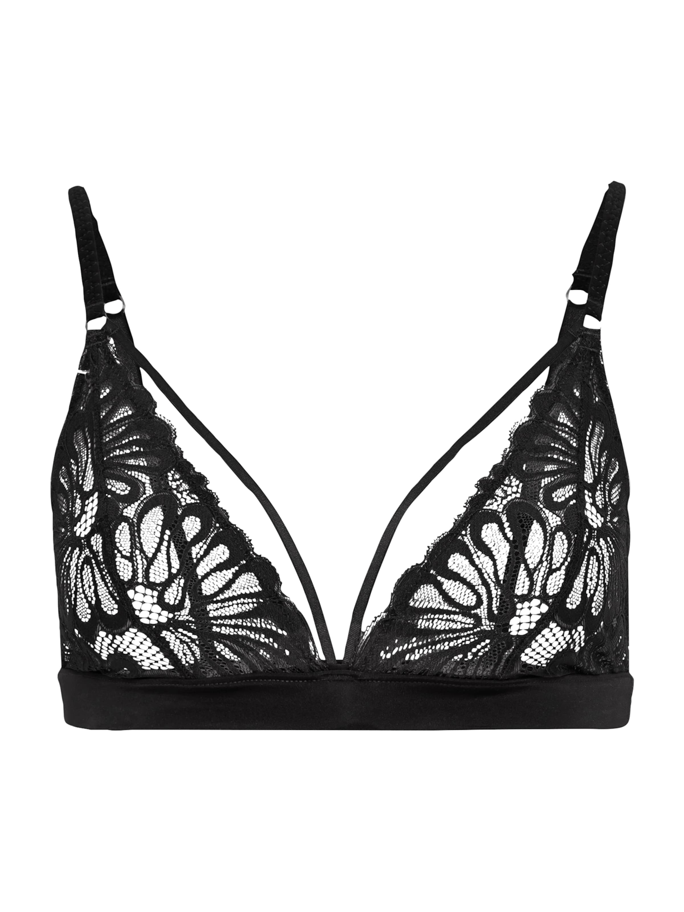 melns LSCN by LASCANA Trijstūra formas Krūšturis: no priekšpuses