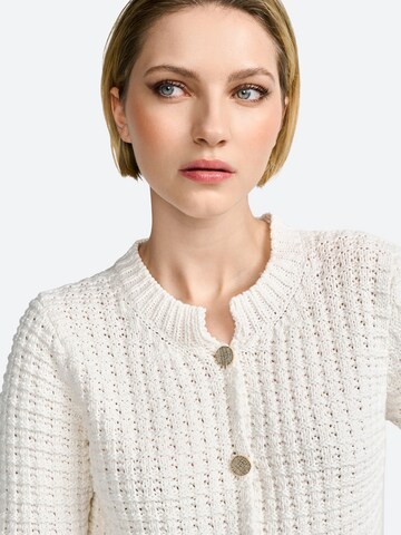 Cardigan Rich & Royal en blanc