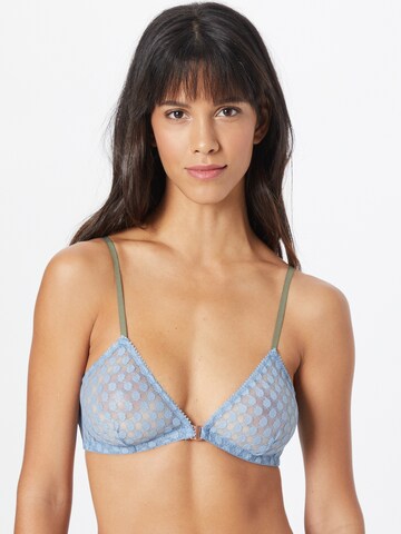 Triangle Soutien-gorge 'Dotta' BeckSöndergaard en bleu : devant