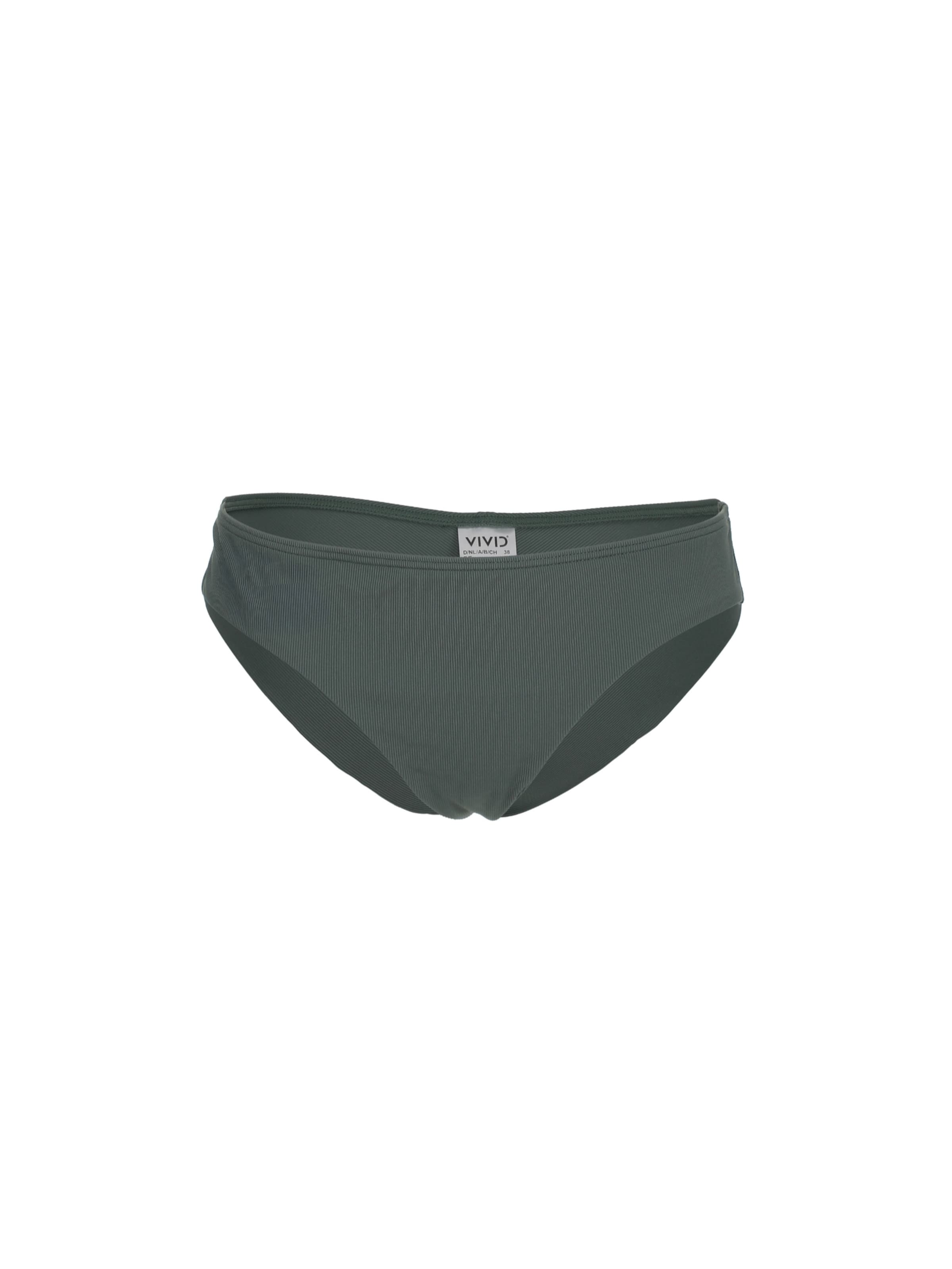 zaļš VIVID Bikini apakšdaļa: no priekšpuses