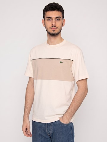 LACOSTE Shirt in Beige