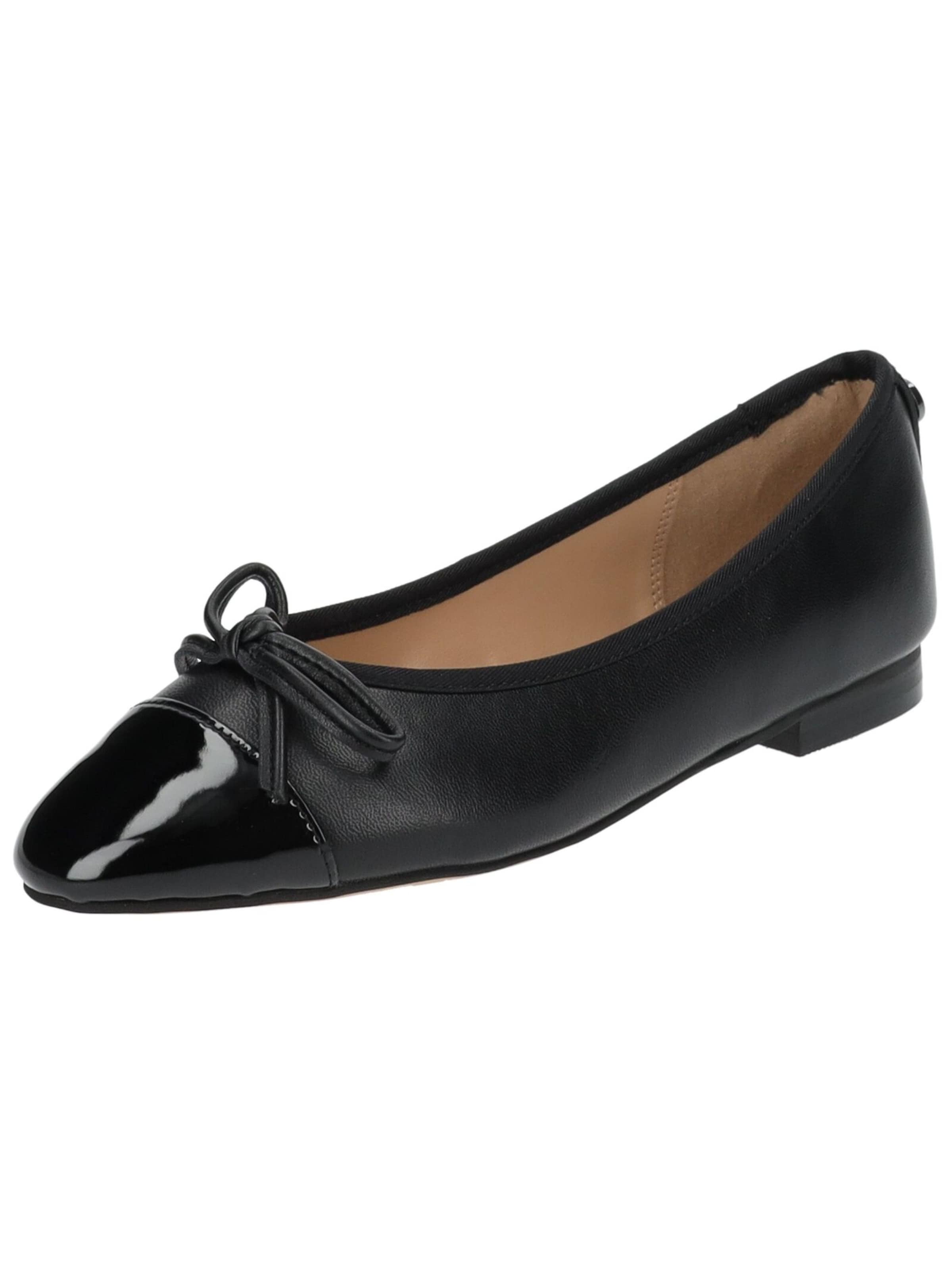 STEVE MADDEN Ballerinasko 'Ellison' i sort: forside