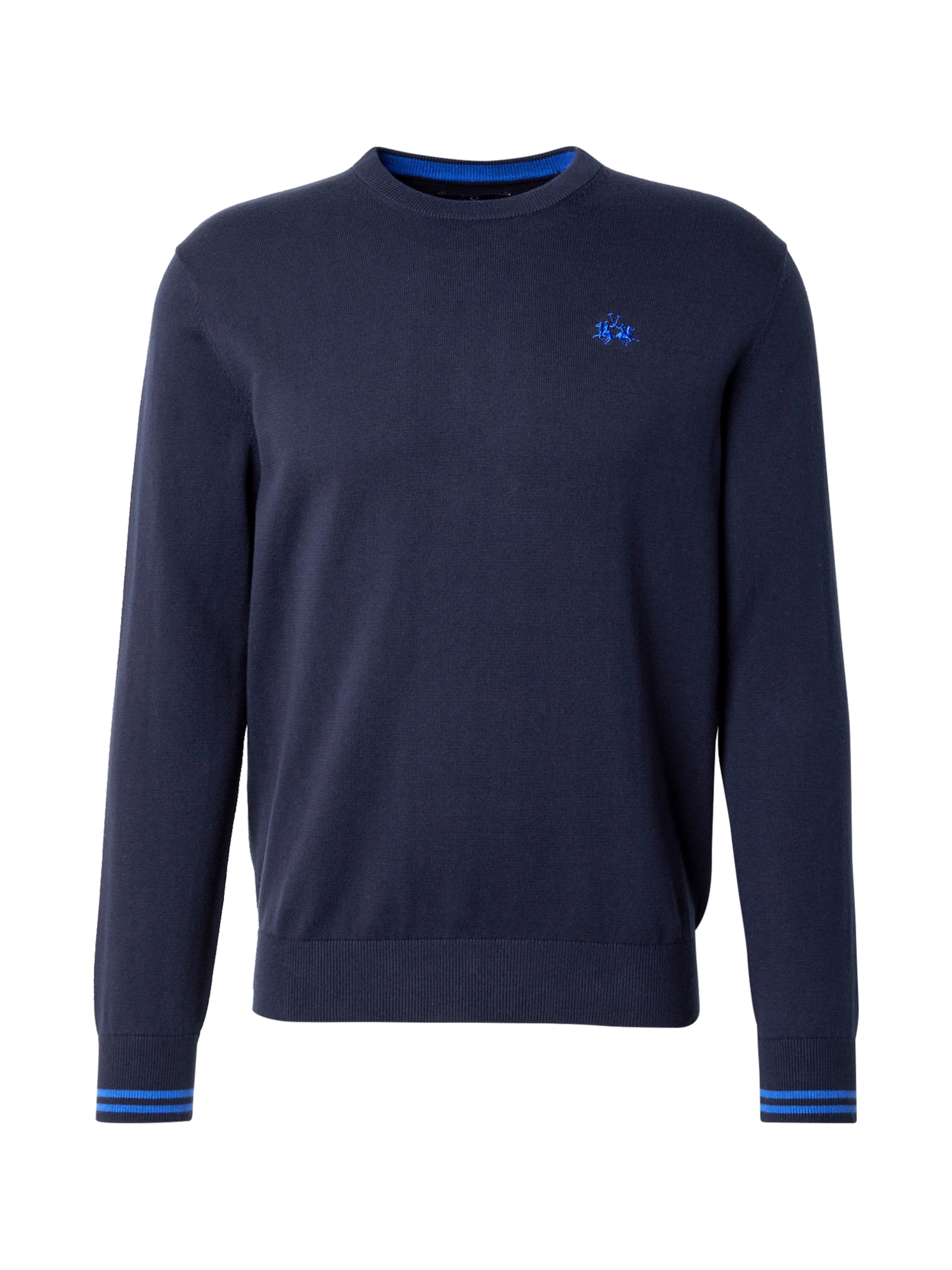 La Martina Πουλόβερ σε μπλε: μπροστά