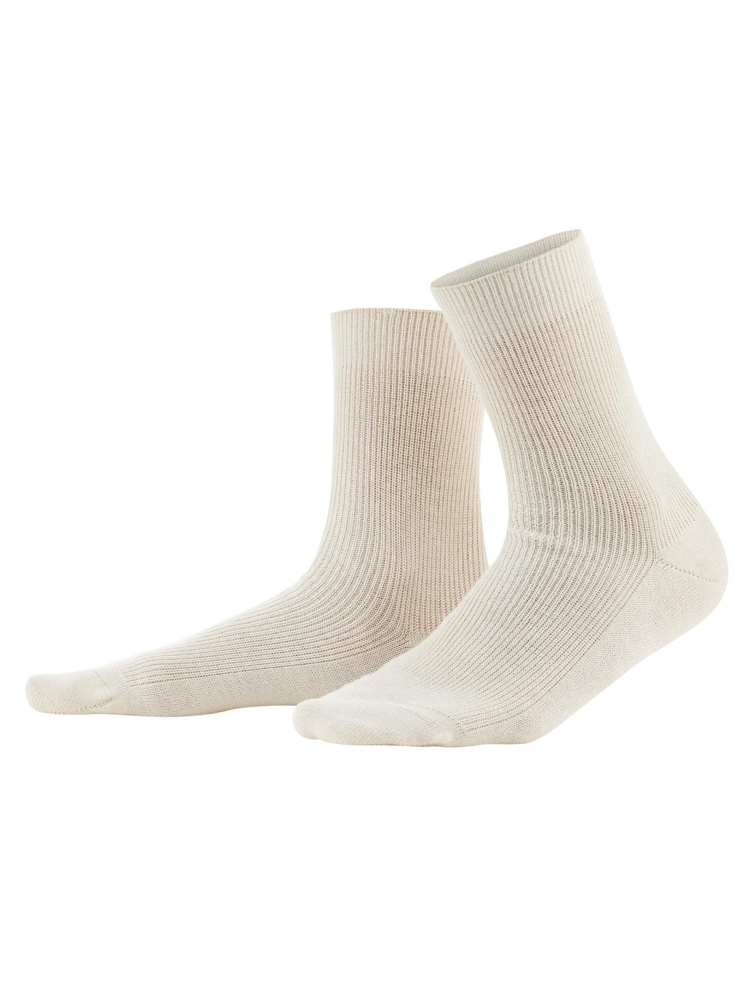 Living Crafts Socks 'DAVOS' in Beige: front