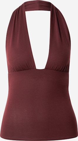 Haut 'Aline' WEEKDAY en rouge : devant