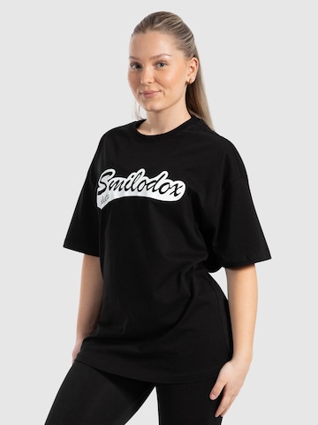 T-Shirt fonctionnel 'Macey' Smilodox en noir