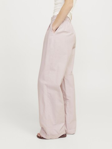 JJXX Wide leg Bandplooibroek 'JXSiva' in Lila