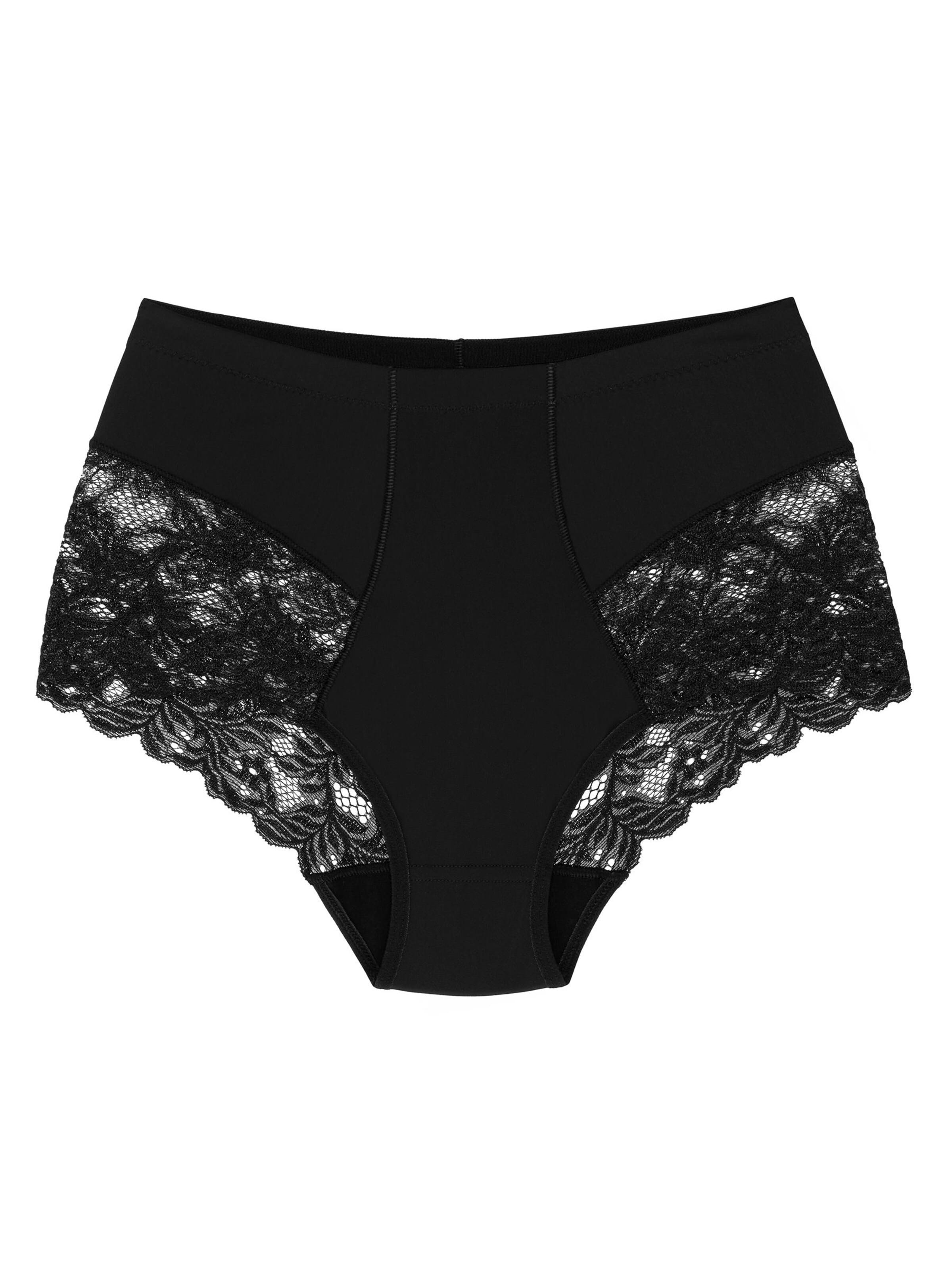 Wolbar Panty 'Slimea' in Black: front