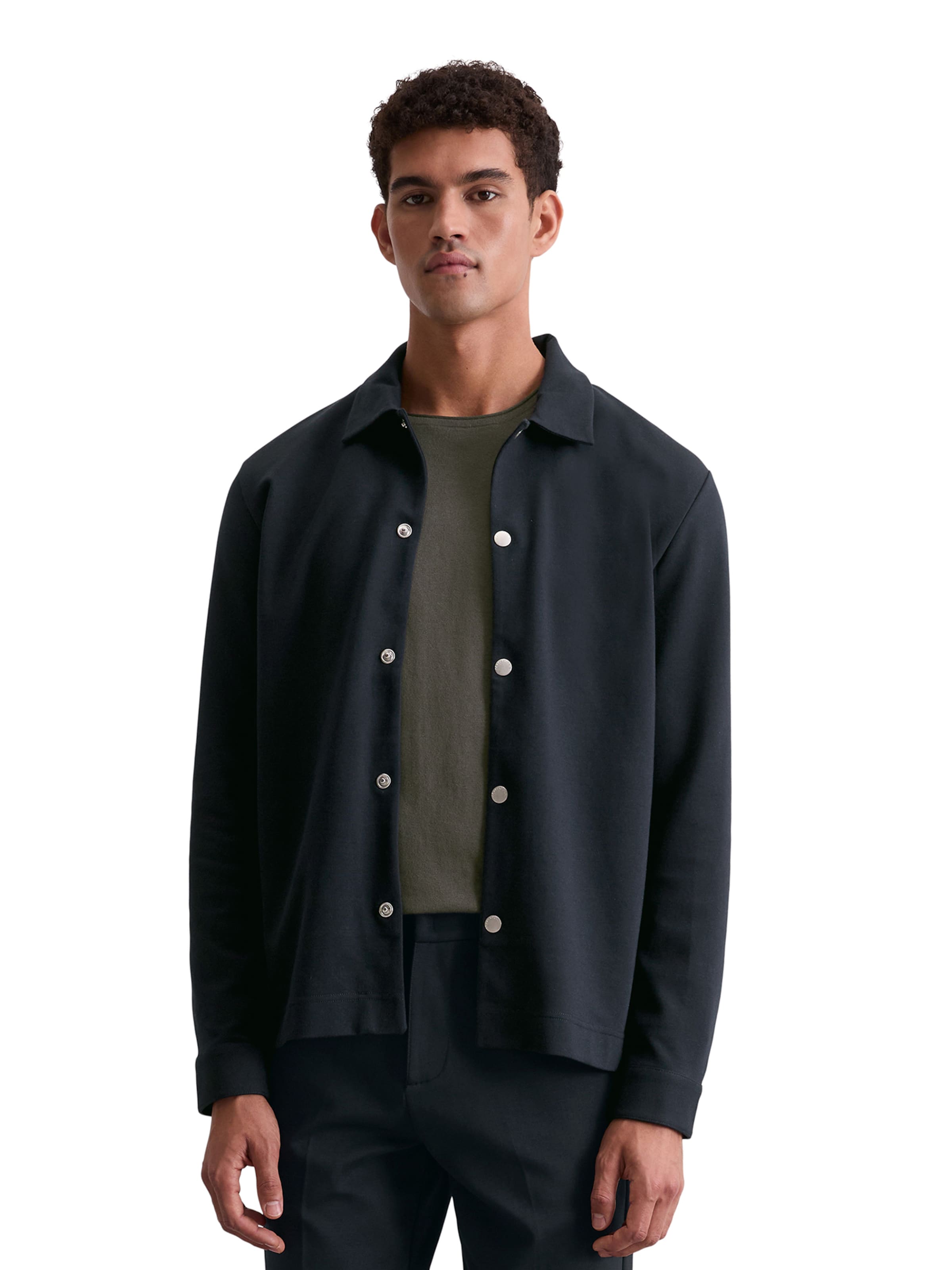 Marc O'Polo Средняя посадка Демисезонная куртка в Синий: спереди