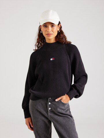 Tommy Jeans Pullover in Schwarz: Vorderseite