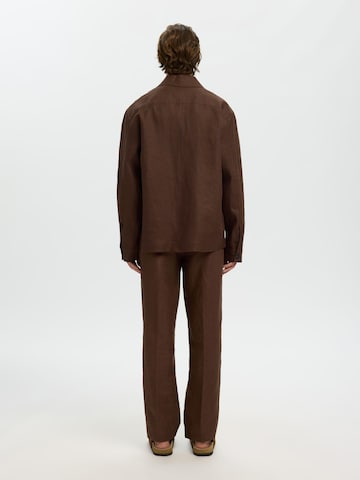 Regular fit Giacca di mezza stagione di SELECTED in marrone