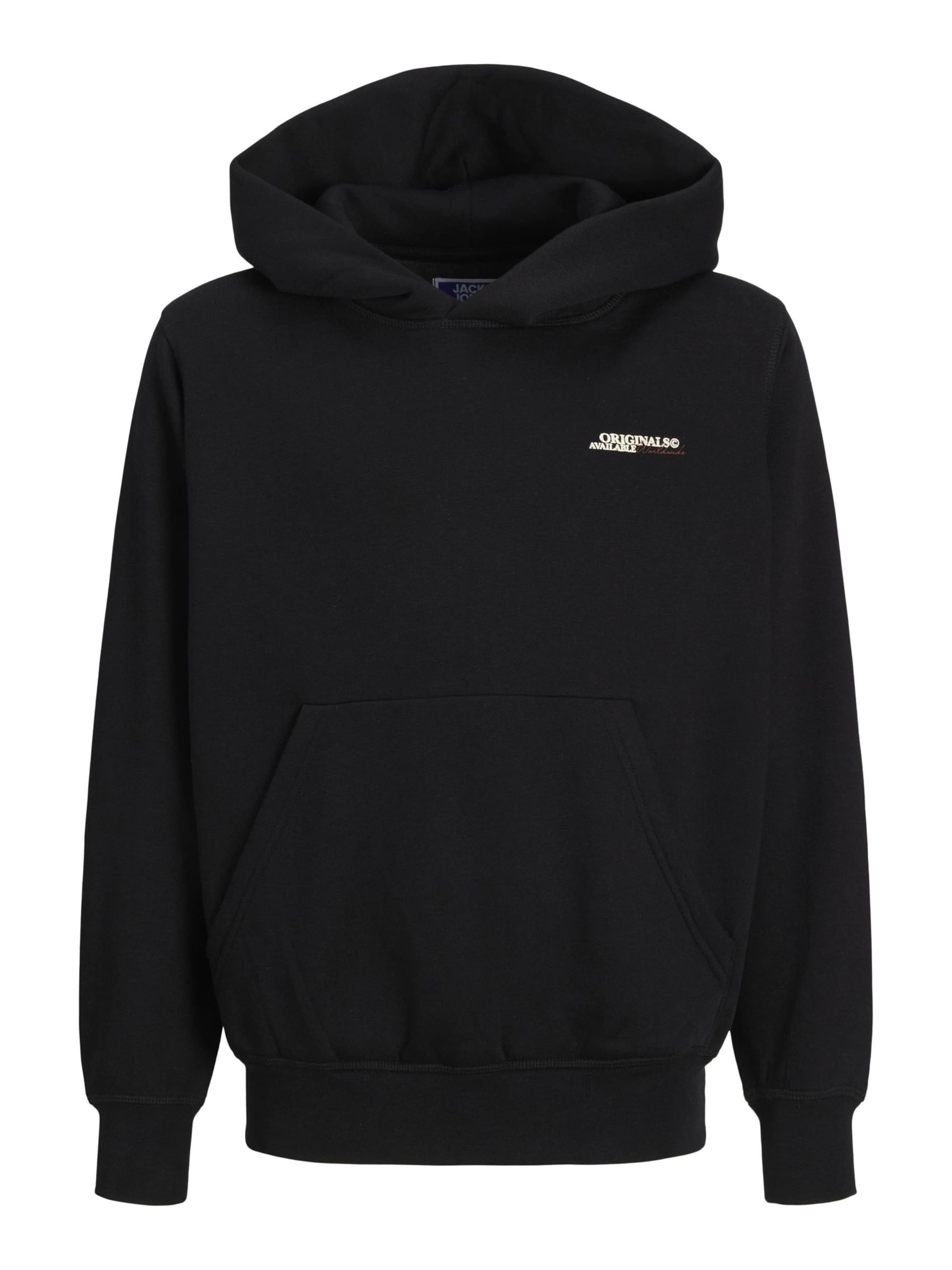 JACK & JONES MINI Sweatshirt i sort: forside