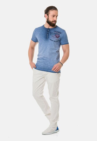 CIPO & BAXX Shirt in Blue