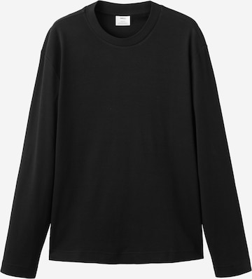 MANGO MAN T-shirt 'GARETH' i svart: framsida