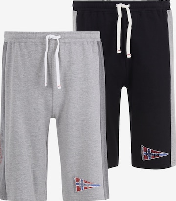 Jan Vanderstorm Loose fit Workout Pants 'Haral' in Grey: front