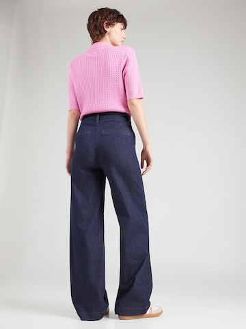 NÜMPH - Perna larga Calças de ganga 'AMBER' em azul