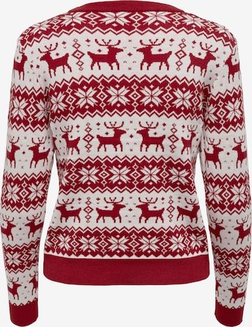 Pull-over 'XMAS' ONLY en rouge