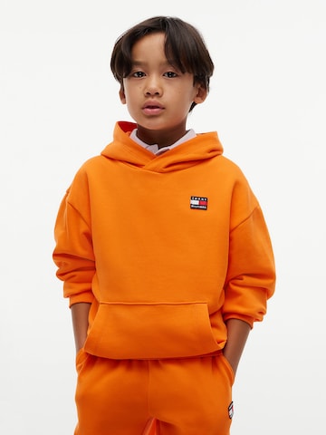 TOMMY HILFIGER Sweatshirt 'Heritage' in Orange