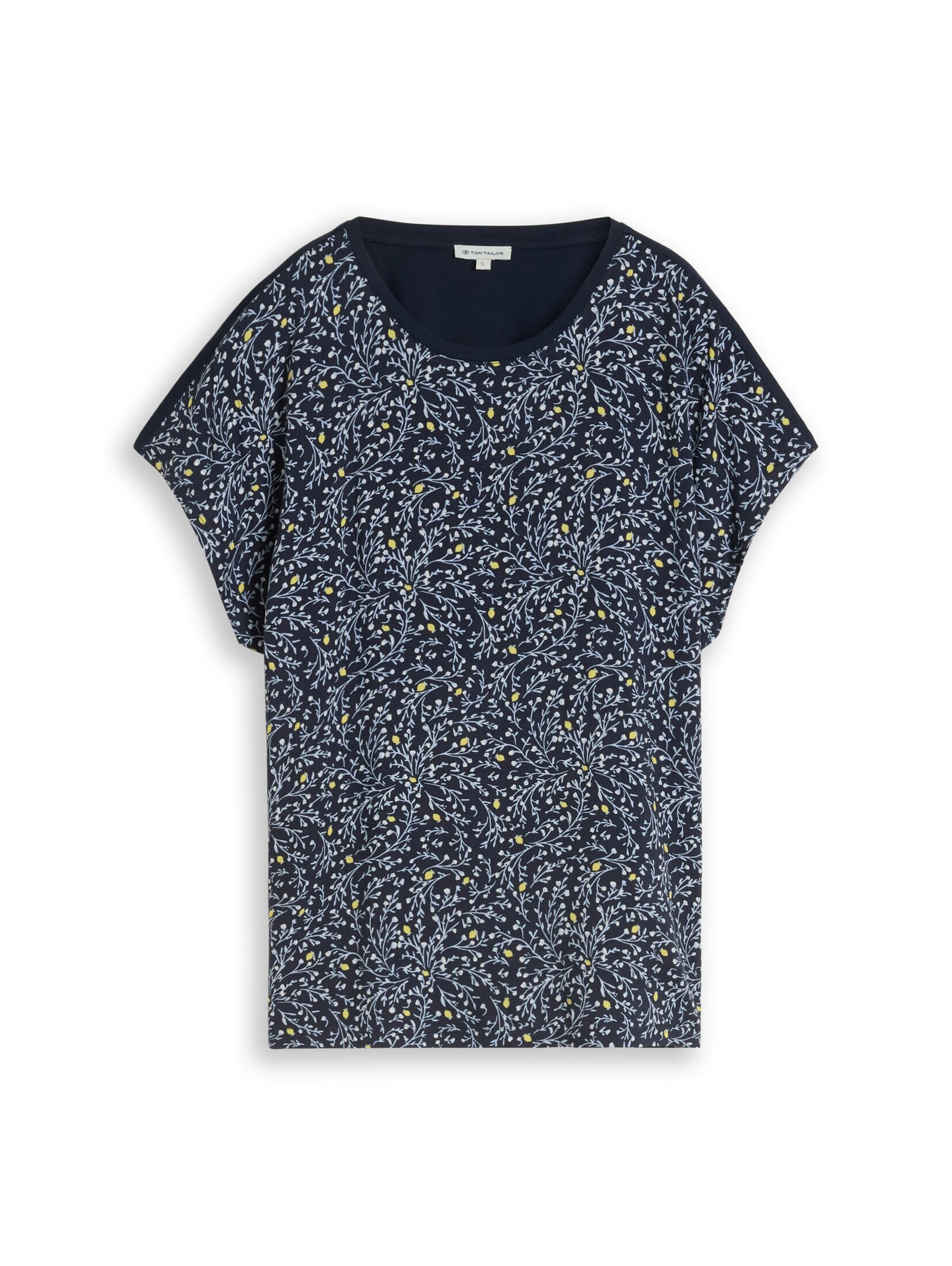 TOM TAILOR Shirt in Blue: front