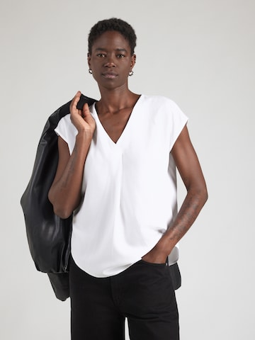 ZABAIONE Μπλούζα 'Be44tsy' σε λευκό: μπροστά