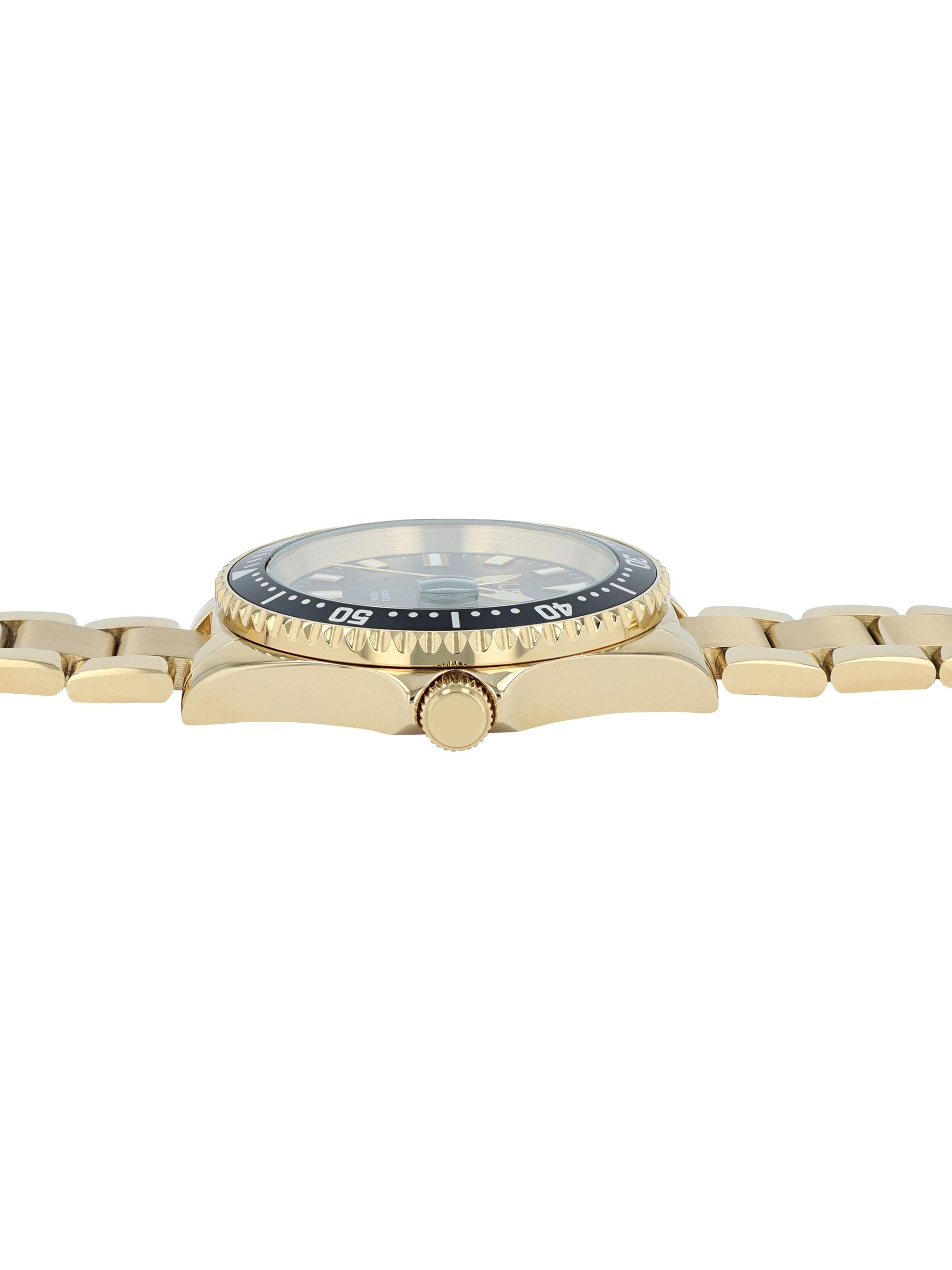 JUST Analog Watch 'Ruben, Datumsanzeige' in Gold