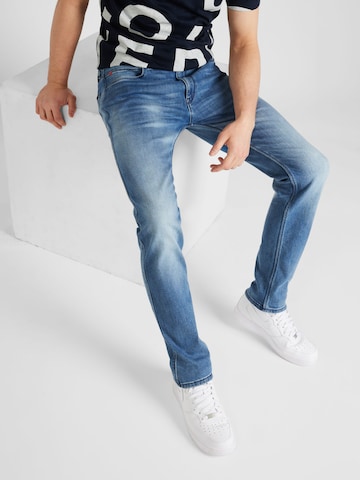 HUGO Red Regular Jeans '708' in Blauw: voorkant