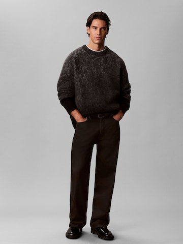 Calvin Klein Jeans Pullover in Grau