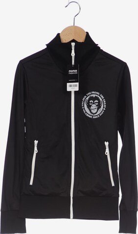 Trigema Sweatshirt & Zip-Up Hoodie in S in Black: front