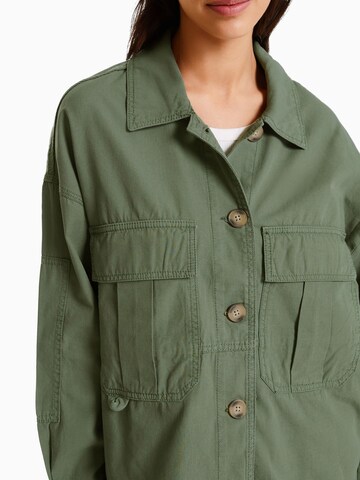 Bershka Between-season jacket in Green