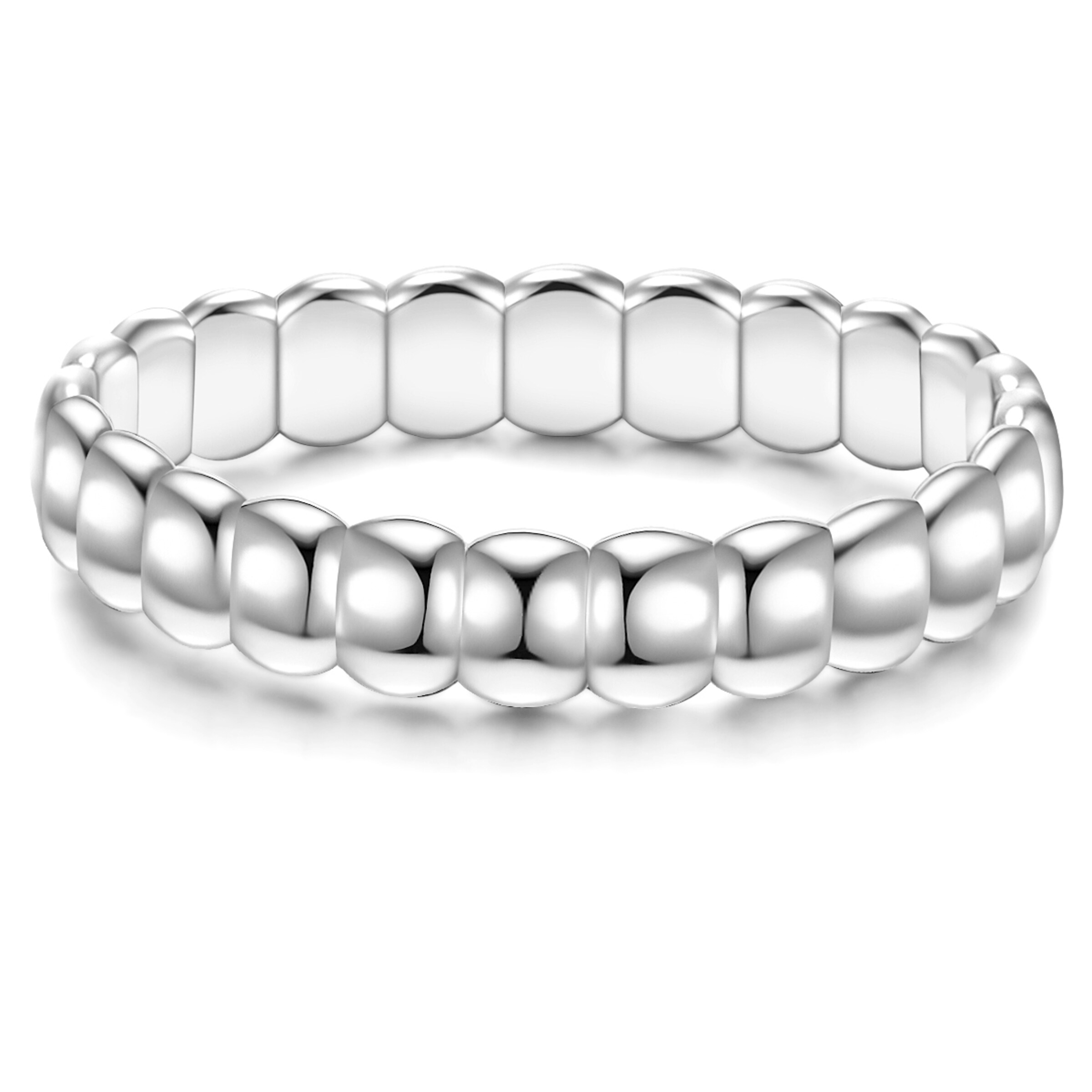 Glanzstücke München Ring in Zilver: voorkant