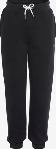 Champion Authentic Athletic Apparel Tapered Trousers in Black