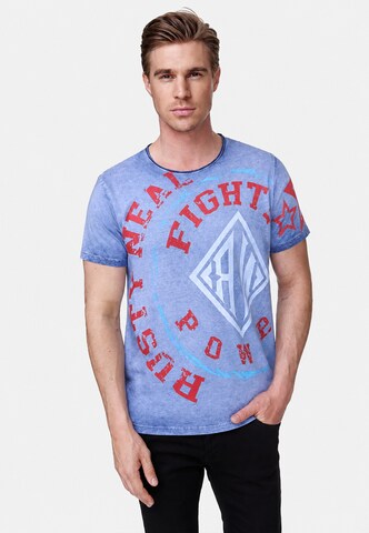 Rusty Neal Shirt in Blue: front