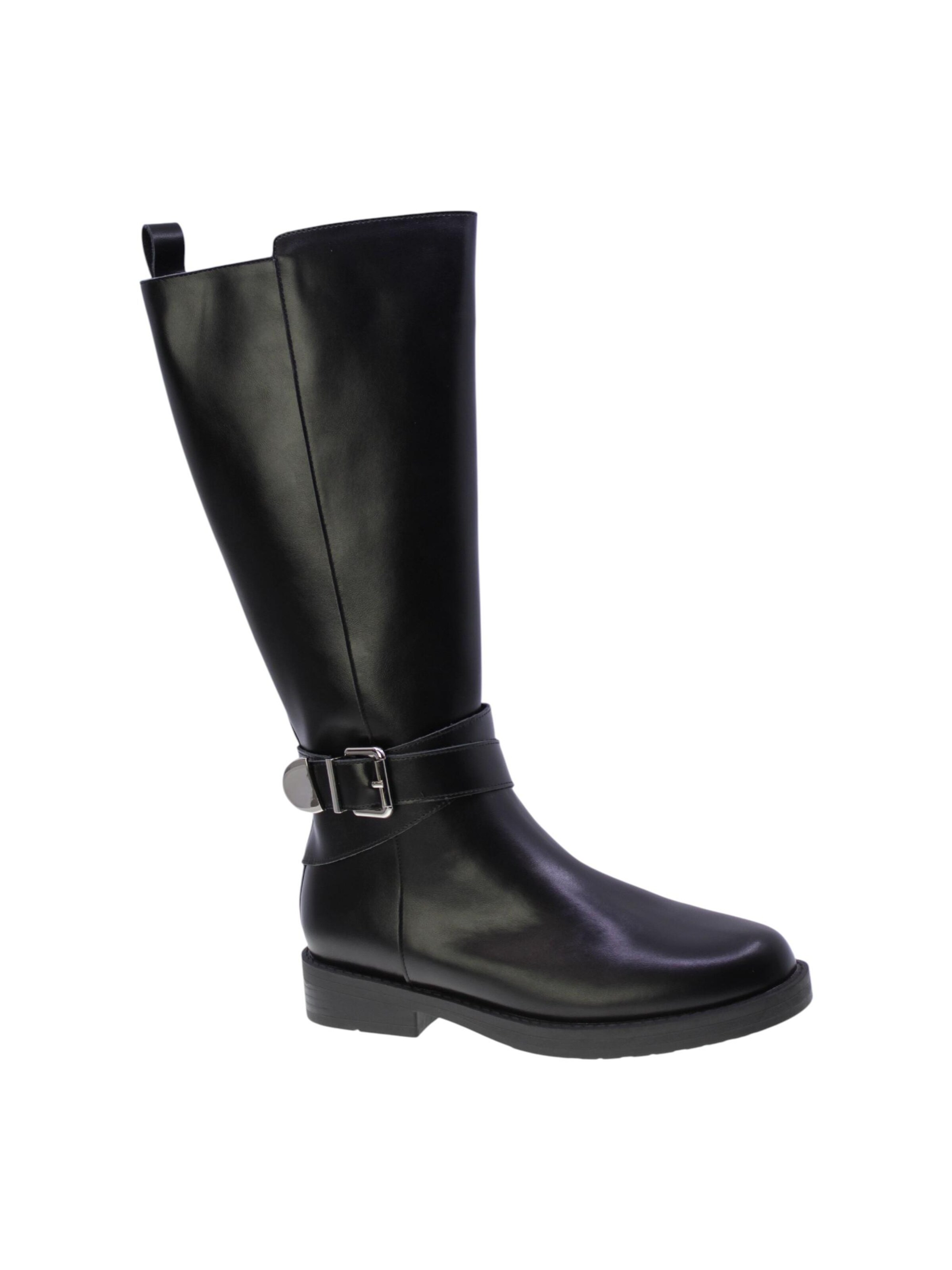 Boots di Francesco Milano in nero: frontale