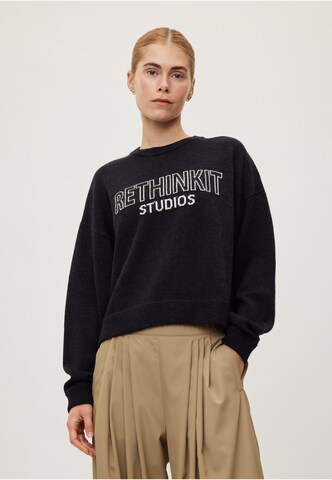 Pull-over 'Keep Me' rethinkit studios en bleu : devant