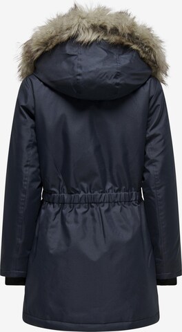 ONLY Winterparka in Blauw