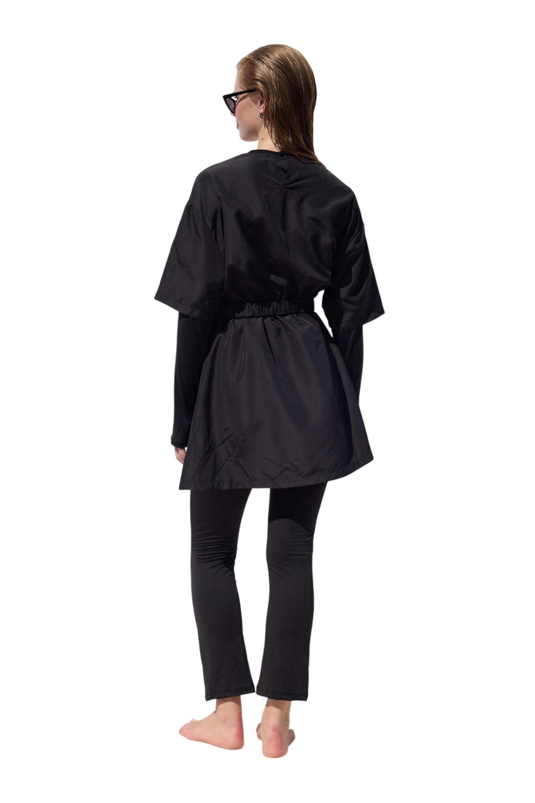 MANUKA Badeanzug in Schwarz