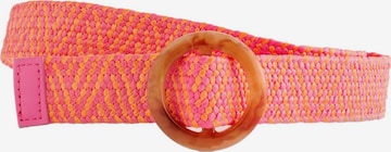 Next Belt in Pink: front