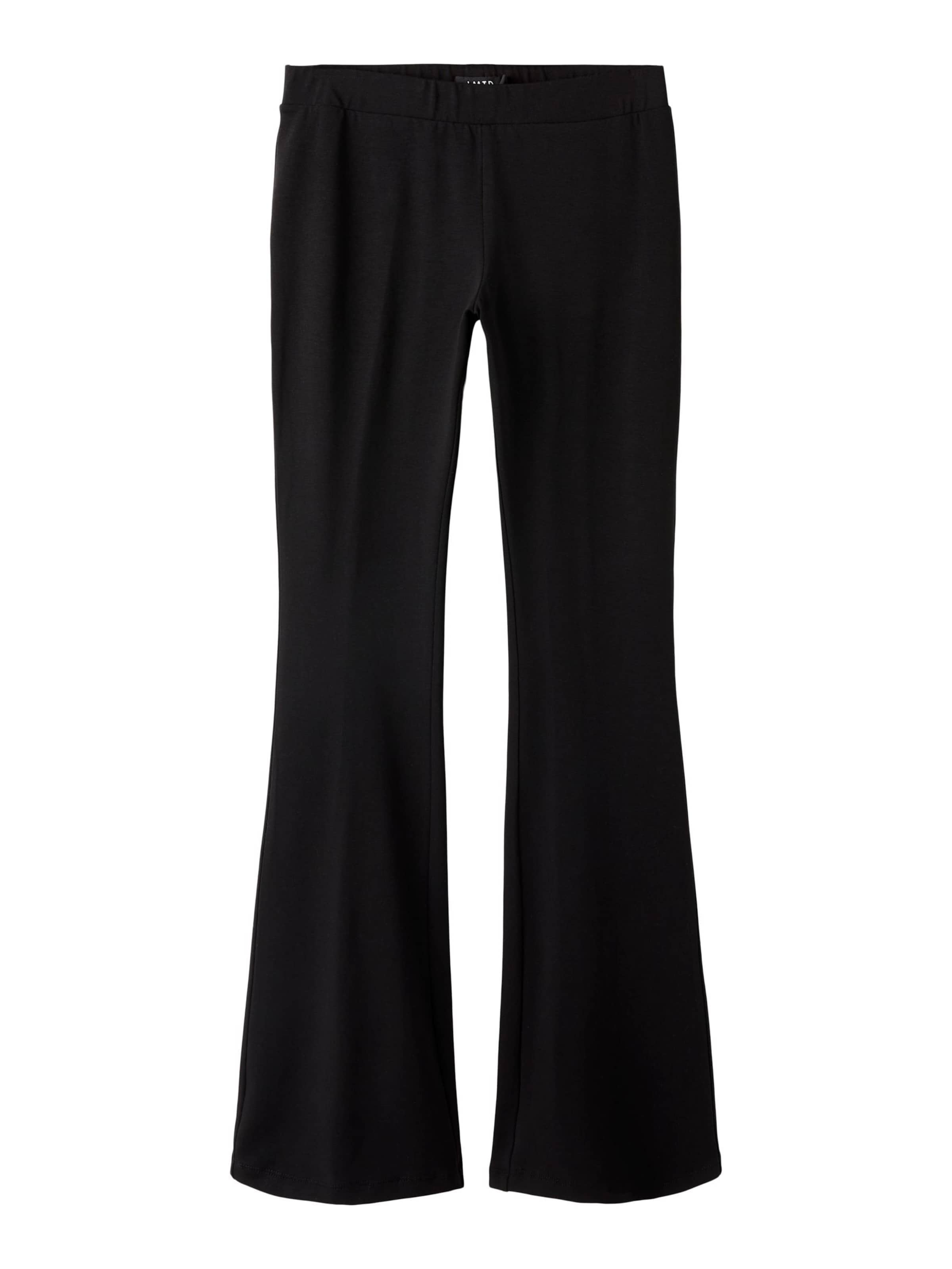 LMTD - Bootcut Pantalón en negro: frente