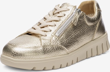 Sneaker bassa di VITAFORM in oro: frontale