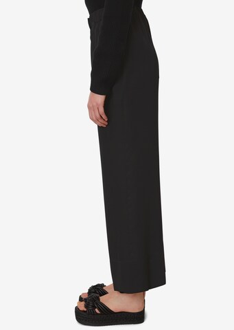 Marc O'Polo Wide leg Trousers in Black