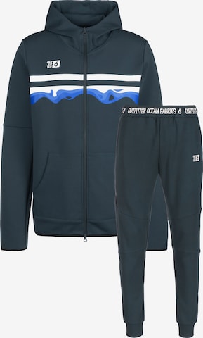 OUTFITTER Tracksuit in Blue: front